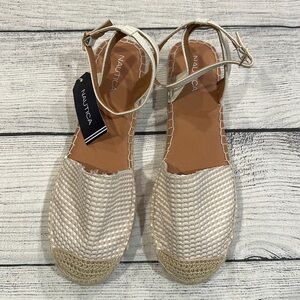 Nautica Nadana Woven Sandals • Sz 10 • NWT!